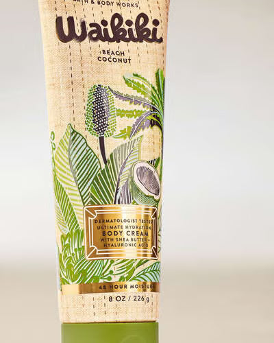 Waikiki beach coconut body cream by bath & body works