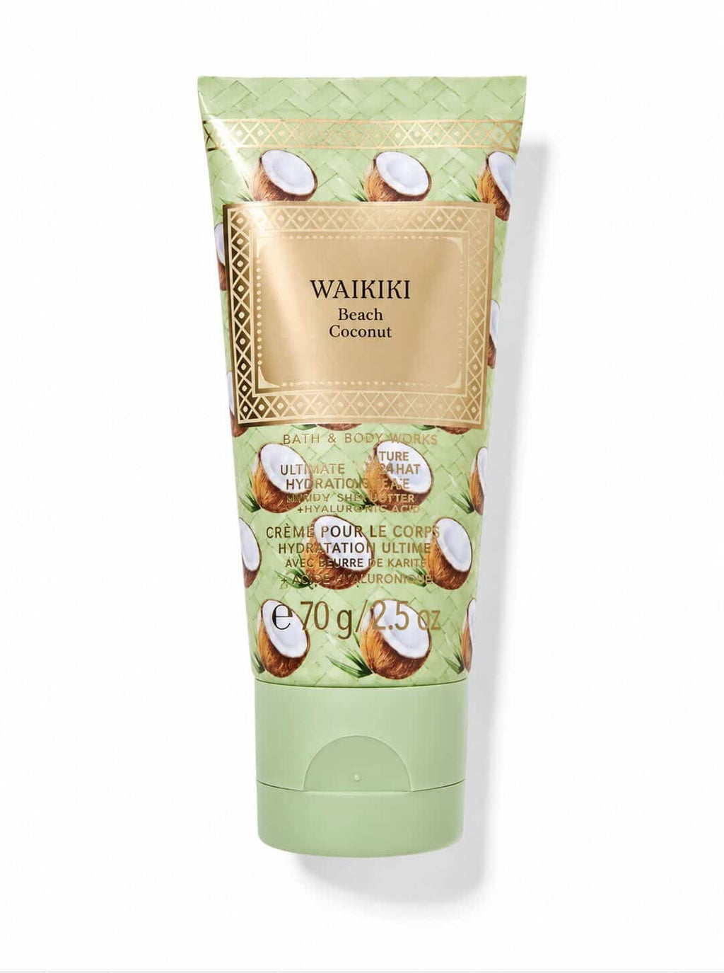 Waikiki beach coconut body cream by bath & body works