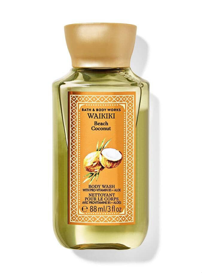 Waikiki beach coconut body wash by bath & body works